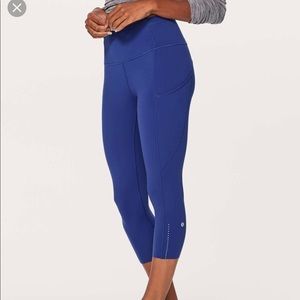 Lululemon fast and free crop S4